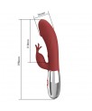 Rasmussen Vibrador 30 Funciones Rojo
