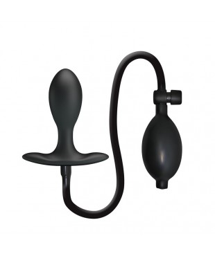 Plug Anal con Inflado y Bola Interna
