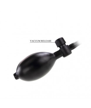 Plug Anal con Inflado y Bola Interna