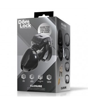 Closure Jaula para el Pene con Candado Interno