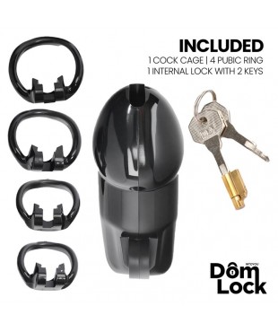 Guard Jaula para el Pene con Candado Interno Talla M
