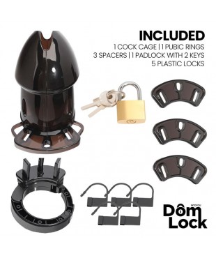 Cell Jaula para el Pene con Espaciadores