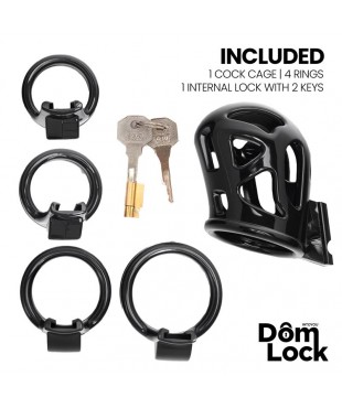 Block Jaula para el Pene con Candado Interno