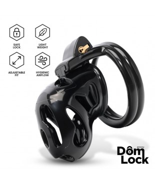 Parole Jaula para el Pene con Candado Interno