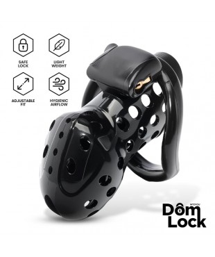 Convict Jaula para el Pene con Candado Interno