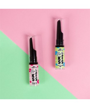 Flirty Kiss Geles para Sexo Oral Fresa y Menta 2x8gr