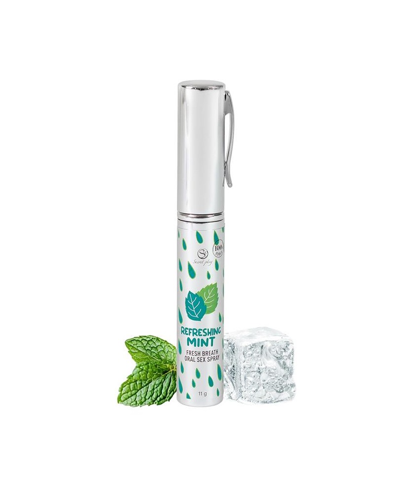 Spray Sexo Oral Aliento Fresco Menta 11gr