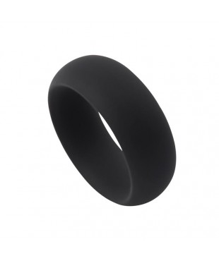 Anillo para el Pene Infinity Silicona M Negro