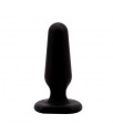 Plug Anal Silicona 75 x 25 cm Negro