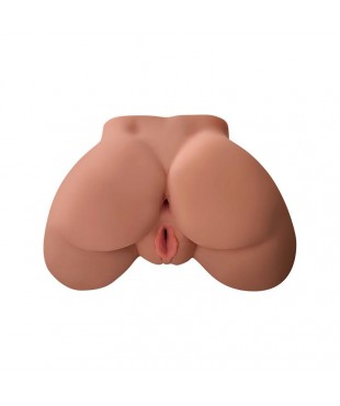 Masturbador Perfect Ass Doble Orificio Caramel Skin