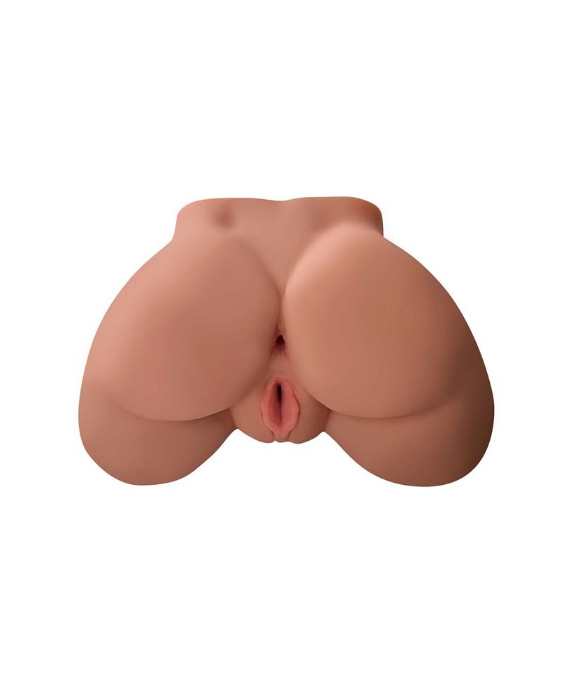 Masturbador Perfect Ass Doble Orificio Caramel Skin