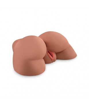 Masturbador Perfect Ass Doble Orificio Caramel Skin