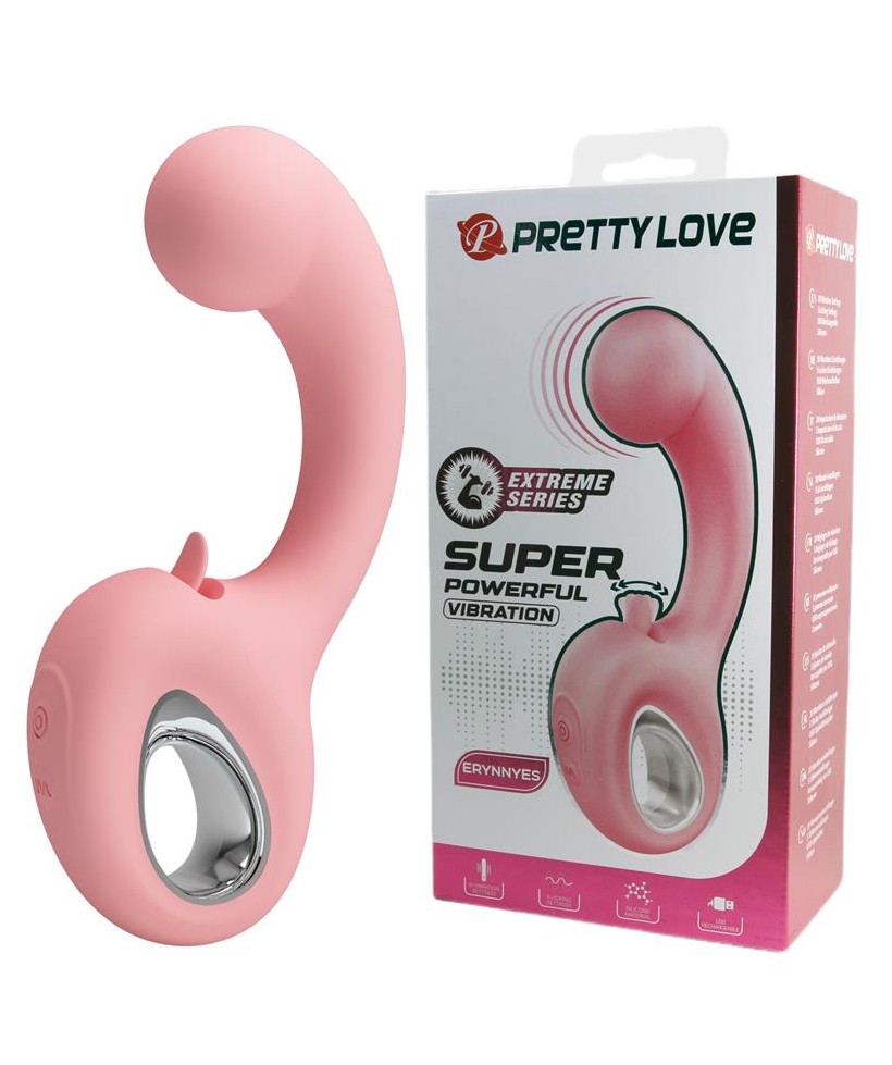 Erynnyes Vibrador con Lengua Estimuladora