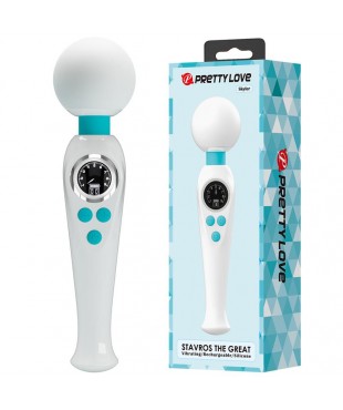 Skyler Masajeador con Pantalla Digital Blanco