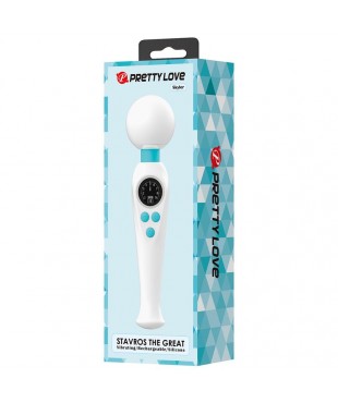 Skyler Masajeador con Pantalla Digital Blanco