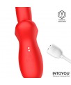 Vyron Vibrador con Thrusting y Biting Mordisqueo