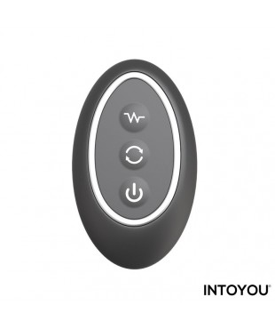 Klark Plug Anal Oscilante con Vibracion y Control Remoto