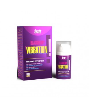 Gel Vibrador Líquido Sabor Mora 15 ml