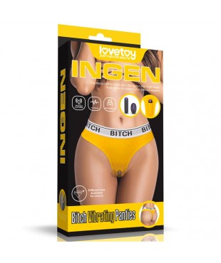 Braguita Abierta con Bala Vibradora y Control Remoto Talla L Braguita Abierta con Bala Vibradora y Control Remoto Talla L