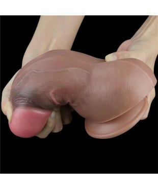 Dildo Doble Capa Silicona Platinum 7 Dildo Doble Capa Silicona Platinum 7