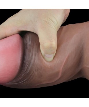 Dildo Doble Capa Silicona Platinum 7 Dildo Doble Capa Silicona Platinum 7