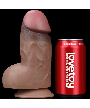 Dildo Doble Capa Silicona Platinum 7 Dildo Doble Capa Silicona Platinum 7