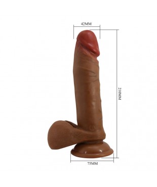 Abel Vibrador Realista con Rotacion y Thrusting