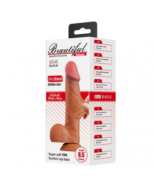 Bahamut Dildo Realista Piel Deslizante 85