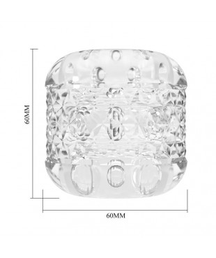 Crystle 3d Masturbador Doble Entrada