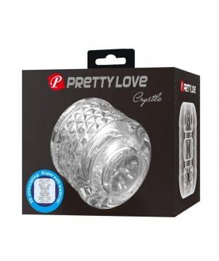 Crystle 3d Masturbador Doble Entrada