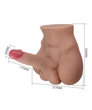 Rhyne Masturbador Pene y Ano 243 kg