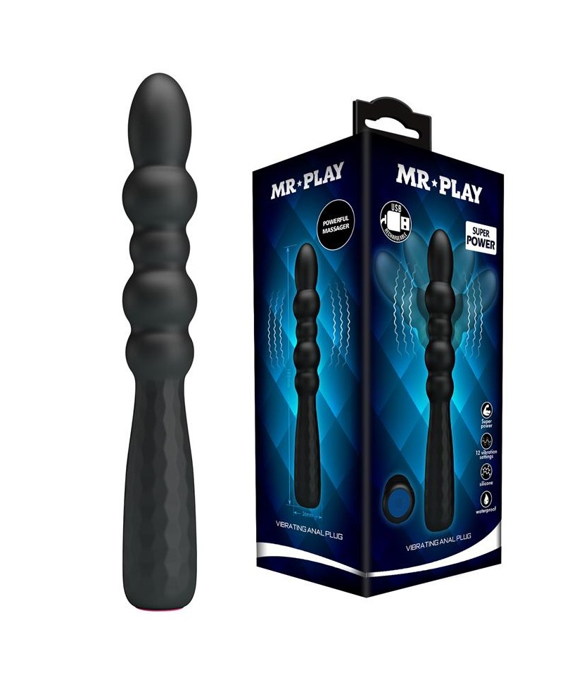 Vibrador Anal Flexible