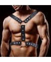 Fabrio Arnes Masculino para Bondage Cuero Vegano