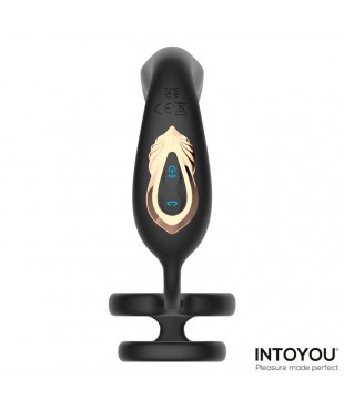 Bruce Masajeador Prostatico 360º y Doble Anillo con Vibracion