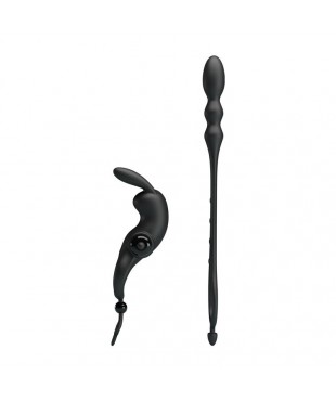 Anillo Vibrador con Cadena Anal Desmontable Anillo Vibrador con Cadena Anal Desmontable