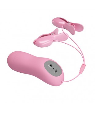 Pinza para Pezones con Vibracion y Electro Shock Pinza para Pezones con Vibracion y Electro Shock
