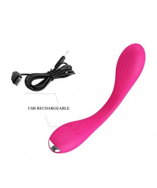 Yedda Vibrador con Esqueleto Punto G Rosa Yedda Vibrador con Esqueleto Punto G Rosa