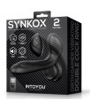 Synkox Girth Gainer con Doble Anillo para el Pene con Vibracion