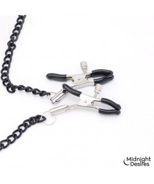 Pinzas para Pezones y Mordaza de Bola