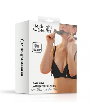 Pinzas para Pezones y Mordaza de Bola