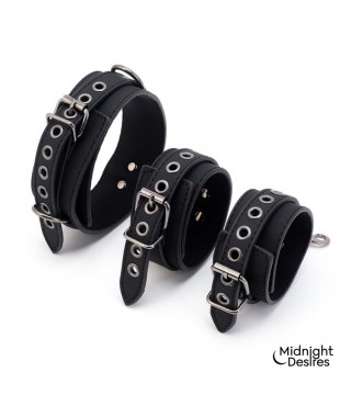 Set de Restricciones con Collar y Esposas