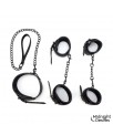 Set de Restricciones con Esposas y Collar con Correa