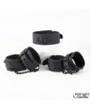 Set de Restricciones con Esposas y Collar con Correa