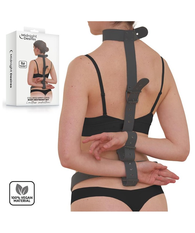 Set de Restricciones con Collar y Esposas
