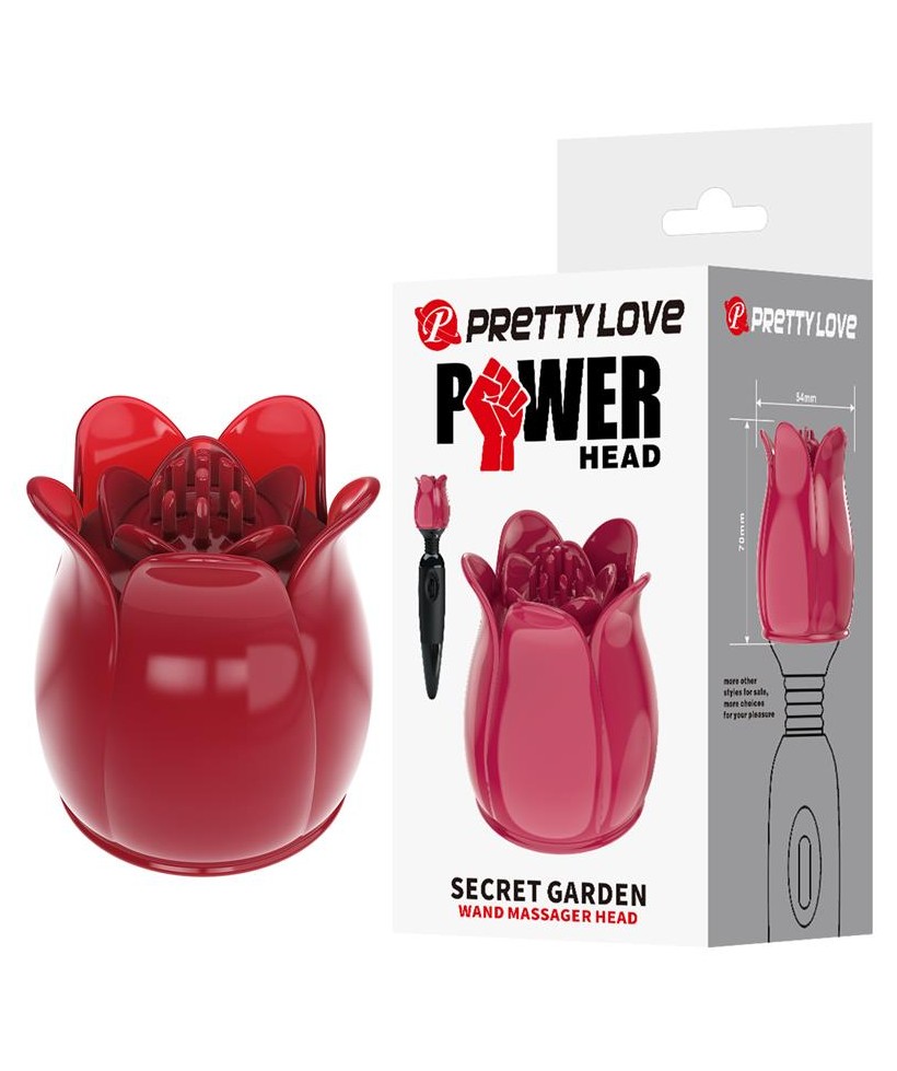 Flower Wand Cabezal para Masajeador Power Wand
