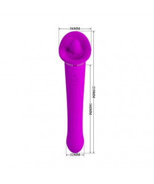 Faust Vibrador con Lengua Estimuladora USB Faust Vibrador con Lengua Estimuladora USB