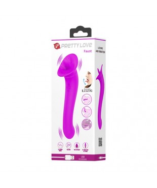 Faust Vibrador con Lengua Estimuladora USB Faust Vibrador con Lengua Estimuladora USB