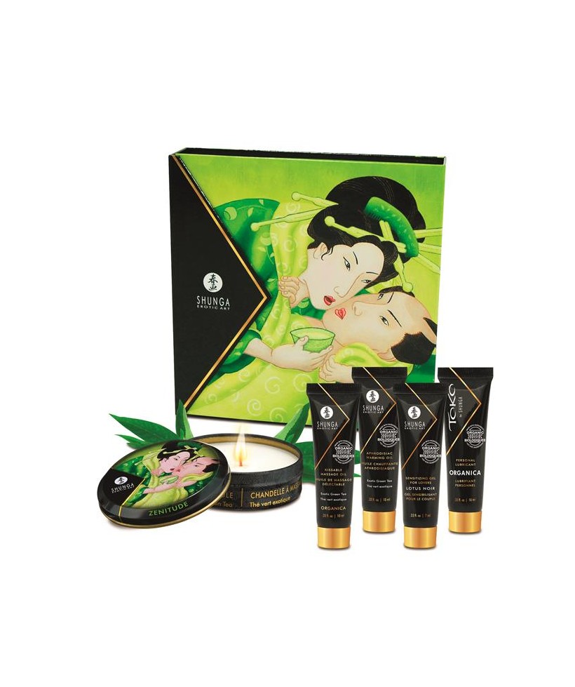 Shunga Kit Secretos de una Geisha Te Verde Shunga Kit Secretos de una Geisha Te Verde