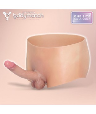 Blayke Boxer con Pene 18 cm Hiperrealista Silicona Liquida Talla unica