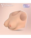 Bowie Pechos de Silicona Copa D Silicona Liquida